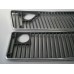 BENTLEY MULSANNE S - TURBO R - SILVER SPIRIT- 1 PAIR CHROME SCUTTLE - AIR INTAKE PANELS UB38792 - UB38793